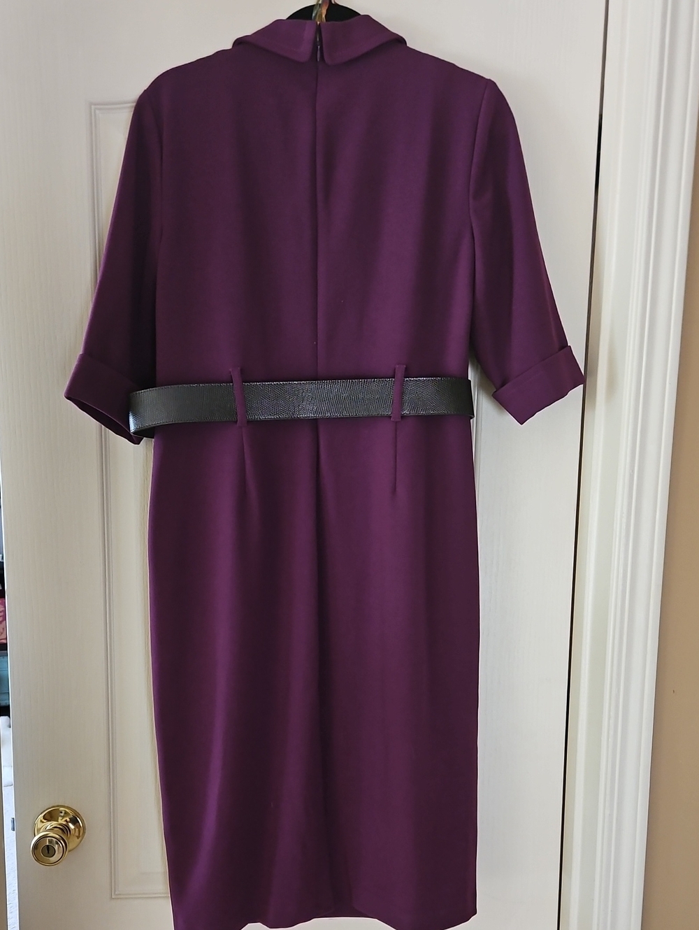 Donna Karan New York Belted Dress, Size 12. NWT - Picture 9 of 13